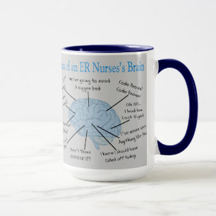 Mug Atlas des dons de cerveaux d'une infirmière
