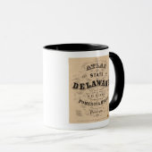 Mug Atlas du Delaware (Devant droit)