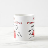 Mug Atlas d'un cerveau d'étudiant de pharmacie (Centre)