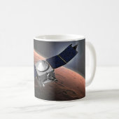 Mug Atmosphère Mars Et Mission D'Évolution Volatile. (Devant droit)