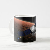 Mug Atmosphère Mars Et Mission D'Évolution Volatile. (Devant gauche)