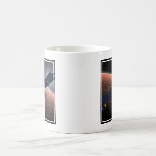 Mug Atmosphère Mars Et Mission D'Évolution Volatile. (Centre)