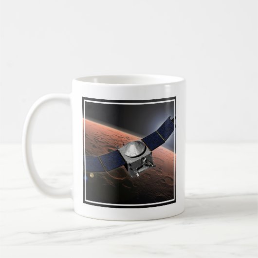Mug Atmosphère Mars Et Mission D'Évolution Volatile. (Gauche)