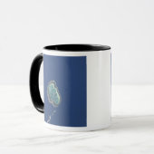 Mug Atoll de Mataiva, archipel de Tuamotu (Devant gauche)