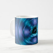Mug atome de rotation bleu (Devant gauche)