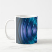 Mug atome de rotation bleu (Gauche)