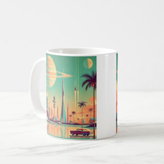 Mug Atomic Futuristic New Florida (Devant gauche)