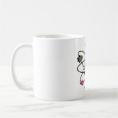 Mug Atomic Saint-Valentin Cœurs Imprimés Léopard (Gauche)