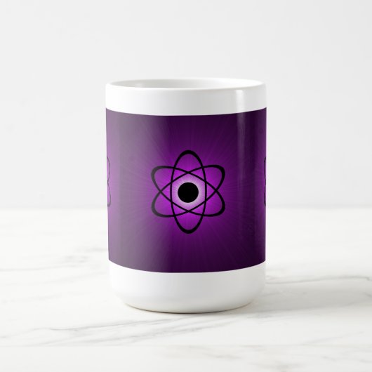 Mug atomique Nerdy, pourpre (Centre)