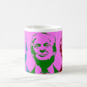 Mug Atout 2020 de vote d'art de bruit de Donald Trump (Centre)