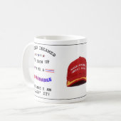 Mug Atout "DÉPLORABLE " (Devant gauche)