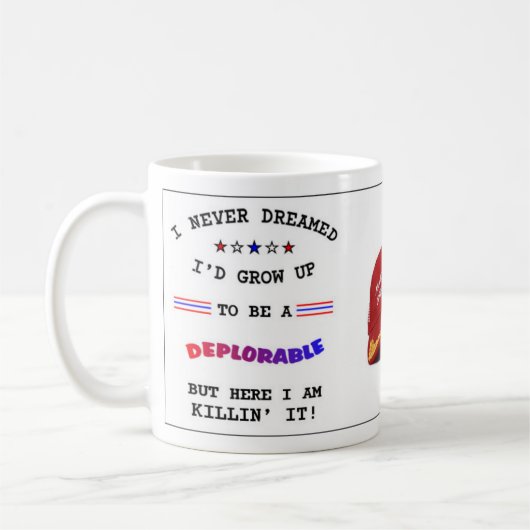 Mug Atout "DÉPLORABLE " (Gauche)