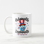 Mug Atout déplorable adorable 2016 de hibou (Gauche)