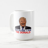 Mug Atout, parce que je suis Donald (Devant gauche)