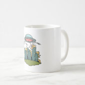 Mug Attaque Alien (Devant droit)