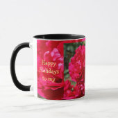 Mug Attaque bonnes fêtes ma belle belle-fille (Gauche)