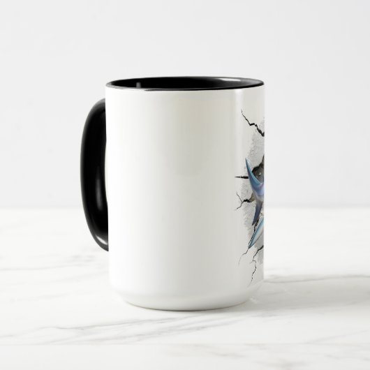 Mug Attaque de requin (Devant gauche)