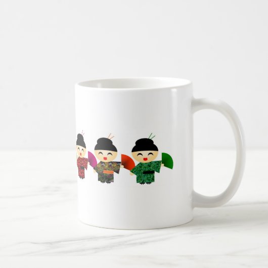 Mug Attaque des poupées de geisha (Droite)