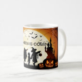 Mug Attaque Halloween (Devant droit)
