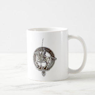 Mug Attaquez avec la crête de société et la carte de