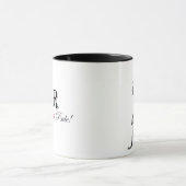 Mug Attaquez avec l'art original "EL Guapo Cabra " (Centre)