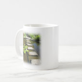 Mug Attaquez avec un chemin et un vers de bible (le (Devant gauche)