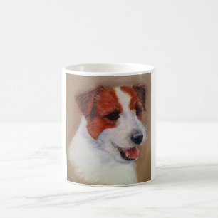 Mug Attaquez avec une image d'un Jack Russell Terrier