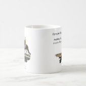 Mug Attaquez, cheval de Paso et cavalier péruviens sur (Centre)