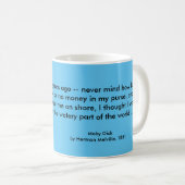 Mug Attaquez, Moby Dick, "appelez-moi Ishmael " (Devant droit)