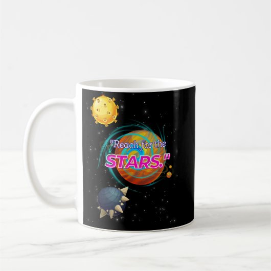 MUG ATTEIGNEZ LES ÉTOILES (Gauche)