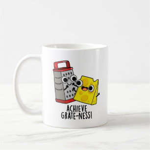 Mug Atteindre la grandeur Blagues de fromage drôles