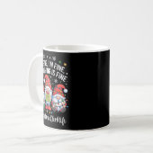 Mug Attendance Clerk Gnome Everything Is Fine Funny Ch (Devant gauche)