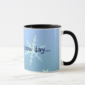 Mug Attendant un jour de neige…