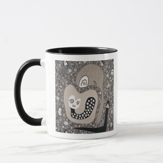 Mug Attendre un bébé (Gauche)