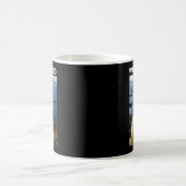 Mug Attends je suis Goated Drôle Singe Pensif Mème Bra (Centre)