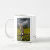 Mug Attente de la tempête - Red tail Hawk (Gauche)