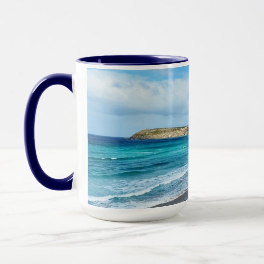 Mug Attentes sur la plage, (Gauche)