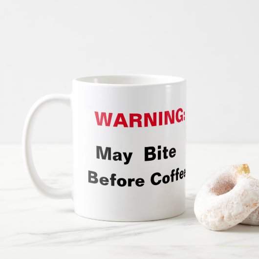 Mug Attention (Avec donut)