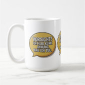 Mug Attention (Gauche)