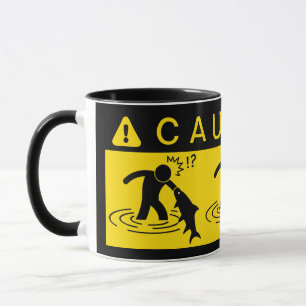 Mug Attention : Attaquer le poisson