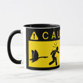 Mug Attention : Attaquer les oies (Gauche)