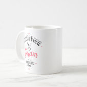 Mug Attention ce garçon est un cuisinier génial (Devant gauche)