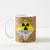 Mug Attention! Cobalt corrompu 60 Cat.3 Signes (Gauche)