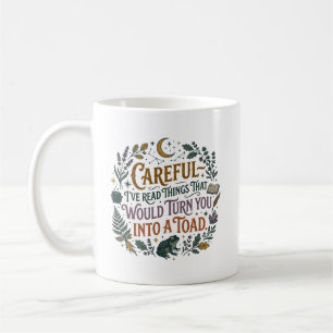 Mug Attention, j'ai lu des choses drôles livre sorcièr