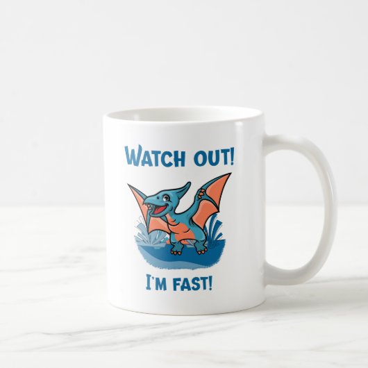 Mug Attention ! Je suis rapide ! (Droite)