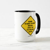 Mug Attention! Le Marché Peut Rester Irrationnel Plus  (Devant droit)