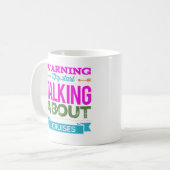 Mug Attention | Mai commencer à prendre des croisières (Devant gauche)