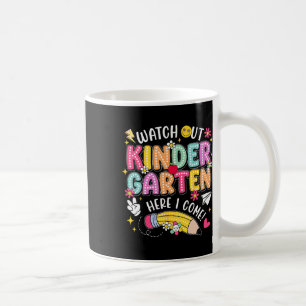 Mug Attention maternelle, j'arrive de retour à l'école