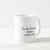 Mug Attention! Papa Blagues Chargement" - Fun & Bold C (Devant droit)