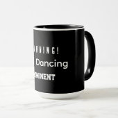 Mug Attention ! Papa va danser ! (Devant droit)